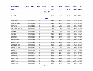 Backroom Online Reports Item Sales Page 05 